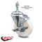 Service Caster 4 Inch Nylon Wheel Swivel 3/8 Inch Threaded Stem Caster with Brake SCC SCC-TS20S414-NYS-TLB-381615 - alternate 3